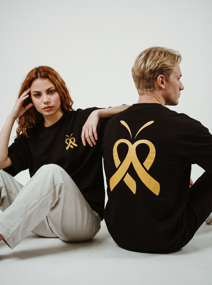 T-shirt - Cancer Infantile ( Jaune )