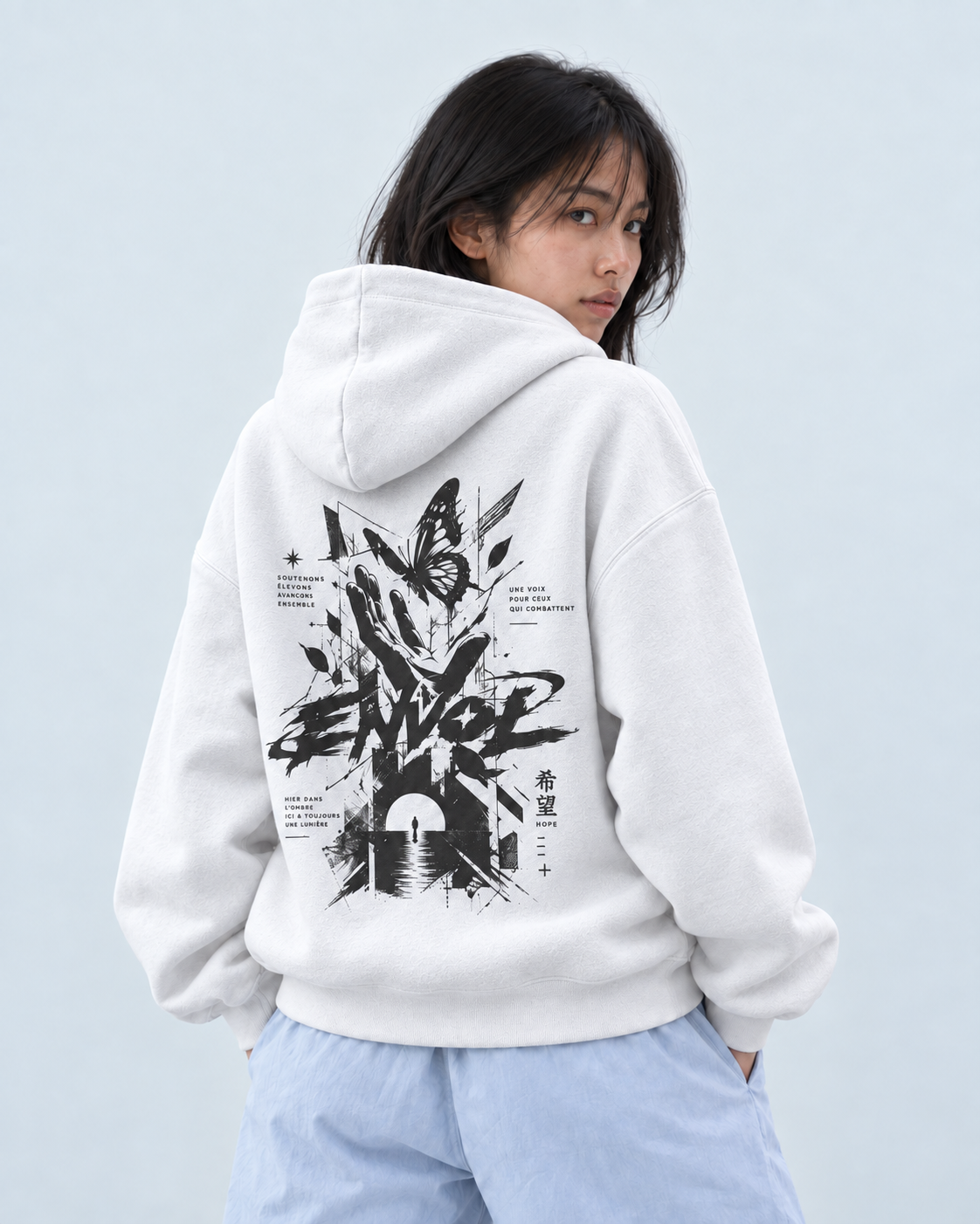 Hope Hoodie Cloud & Hope Hoodie Gravity