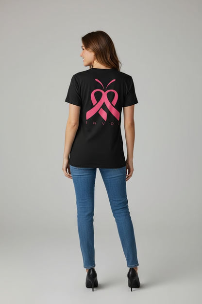 T-shirt – Cancer du sein (rose)