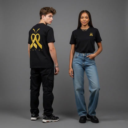 T-shirt - Cancer Infantile ( Jaune )