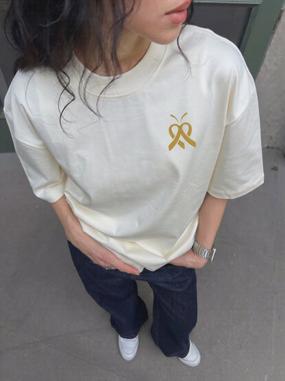 T-shirt - Cancer Infantile ( Jaune )